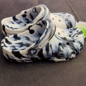 Kids Classic Marbled Clog